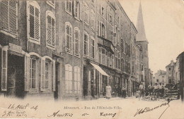 MIRECOURT -88- Rue De L'Hôtel De Ville. (Plis Bas Gauche) - Mirecourt