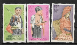 PA - 1965 - 43 à 45*MH - Ethnies - Laos
