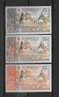 1967 - 164 à 166*MH - Croix Rouge - Laos