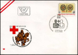 Oostenrijk - FDC - 100 Jahre Österrichische Rotes Kreuz                       - FDC