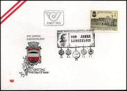 Oostenrijk - FDC - 900 Jahre Langenlois                               - FDC