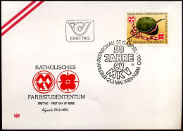 Oostenrijk - FDC - Katholisches Farbstudententum                             - FDC