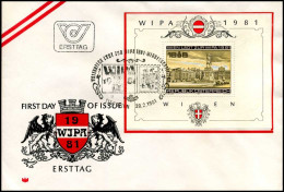 Oostenrijk - FDC - WIPA 1981                             - FDC