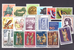 Luxemburg  1973 Volledig Jaar / Année Complète MNH ** - Unused Stamps