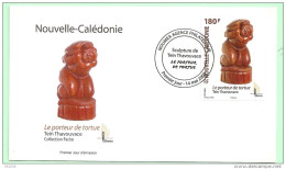 2009 - 1065 - Sculpture "Le Porteur De Tortue" - 22 - FDC