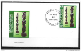 1997 - 742 - Les Arts Du Pacifique, Statuette - 16 - FDC