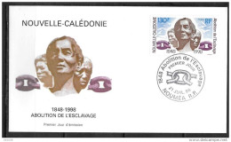 1998 - 756 - 150 Ans De L'abolition De L'esclavage - 17 - FDC