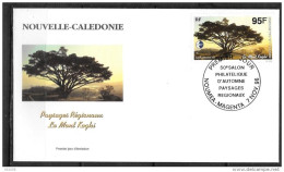 1996 - PA 338 - 50° Salon Philatélique D'Automne, Paysages Régionaux  14 - FDC