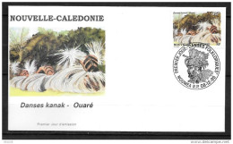 1995 - PA 330 - Danses Kanak - Ouaré  14 - FDC