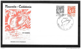 1993 - 634 à 635 - Cagous - 11 - FDC