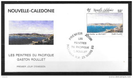 1993 - PA 296 - Peintres Du Pacifique, Gaston Roullet - 11 - FDC