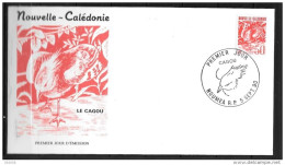 1990 - 588 - Cagous - 7 - FDC