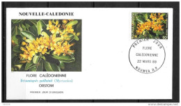 1989 - 575 - Flore Calédonienne, Orstom - 6 - FDC