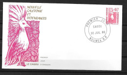 1986 - 522 - Cagou - 2 - FDC