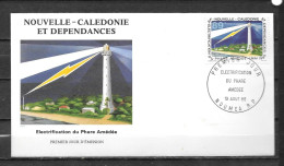 1985 - 508 - Phare Amédée -1 - FDC