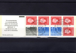   Nederland  Boekje PB22b Gestempeld - Postzegelboekjes En Roltandingzegels