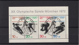  Bundespost - Sapporo 72, BL6 Gestempeld / Oblitéré - Hiver 1972: Sapporo