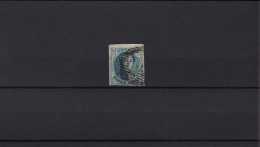  België - 7A  Gestempeld / Oblitéré   - 1851-1857 Medaillen (6/8)