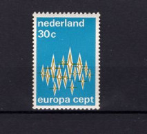  Nederland - Europa CEPT  NVPH 1007 Met Nummer 175 - 1972