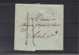  Brief Van Nivelles Naar Anvers, 17 April 1841 - 1830-1849 (Independent Belgium)
