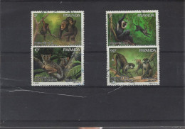 Rwanda 1324/27, Primaten Van Het Woud Van Nyungwe, AndréBuzin - Used Stamps