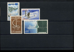 French Andorra - 1966 Complete Yearset - MNH - Full Years