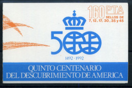 Booklet - Quinto Centenario Del Descubrimiento De America - ** MNH - Unused Stamps