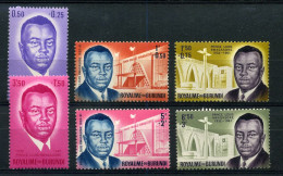 Burundi - 43/48 - MNH ** - Oblitérés