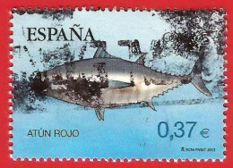 España. Spain. 2013. Edifil # 4799B. Fauna Marina En Peligro De Extincion. Atun Rojo - Oblitérés