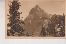 SUISSE : ROCHERS DE NAYE ET CHALETS DE SAUTODOZ / CACHET - ROCHERS DE NAYE  1913 - Roche