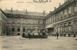 CPA - LUNEVILLE - LE CHATEAU ET LE MONUMENT BICHAT - Luneville