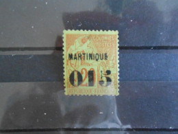 MARTINIQUE YT 6 - 015 S.20c. Brique S/vert* - Nuevos