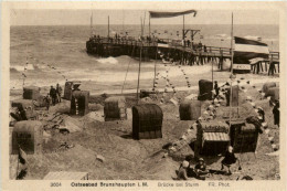 Ostseebad Brunshaupten, Brücke Bei Sturm - Kühlungsborn