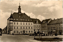 Oederan/Sa., Platz Der Befreiung Mit Rathaus - Oederan
