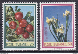 1967 - ITALIA REPUBBLICA -  FLORA    -  SERIE COMPLETA  -  2  VALORI -   NUOVO - 1961-70: Ungebraucht