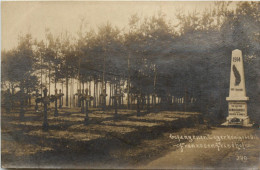 Gefangenen Lager Königsbrück - Franzosen Friedhof - Koenigsbrueck