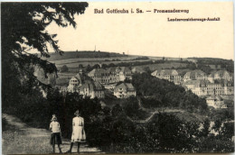 Bad Gottleuba, Promenadenweg - Bad Gottleuba-Berggiesshuebel