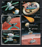 Palau 1996 Space, Mars Set Of 12 MNH - Oceanía