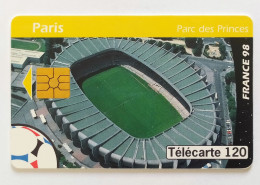 Télécarte France - France 98. Paris Parc Des Princes - Zonder Classificatie