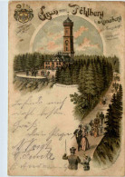 Gruss Vom Pöhlberg Bei Annaberg - Litho - Annaberg-Buchholz