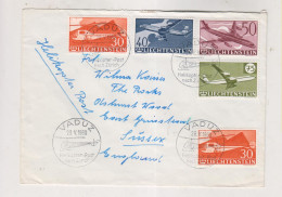 LIECHTENSTEIN, VADUZ 1960 Nice Cover - Brieven En Documenten