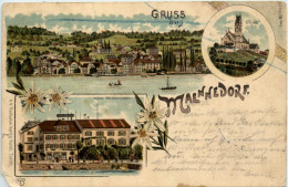 Gruss Aus Maennedorf - Litho - Männedorf