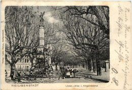 Heiligenstadt - Linden-Allee Und Kriegerdenkmal - Heiligenstadt