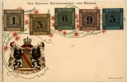 Die Ersten Briefmarken Von Baden - Litho - Stamps (pictures)