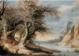 Art - Peinture - Gisbert Lystens - Paysage D'hiver - Huile Sur Bois - Carte Neuve - CPM - Voir Scans Recto-Verso - Malerei & Gemälde