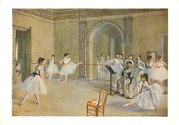 Art - Peinture - Edgar Degas - Le Foyer De La Danse à L'Opéra De La Rue Le Peletier - Danseuses - Carte Neuve - CPM - Vo - Malerei & Gemälde