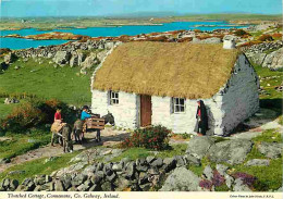 Irlande - Galway - Connemara - Thatched Cottage - Anes - Habitations - CPM - Voir Scans Recto-Verso - Galway