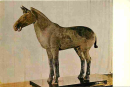 Art - Antiquités - Chine - Cheval - Terre Cuite - Dynastie Des Ts'in - CPM - Voir Scans Recto-Verso - Antike