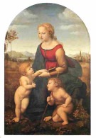 Art - Peinture - Raphael - La Belle Jardinière - CPM - Voir Scans Recto-Verso - Malerei & Gemälde