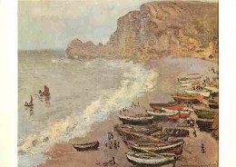 Art - Peinture - Claude Monet - Etretat - CPM - Voir Scans Recto-Verso - Malerei & Gemälde